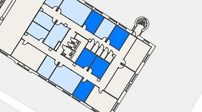 
							Planritning för Convendum Sundbyberg, 5 privata rum, 79 m²