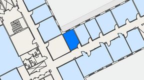 Planritning för iOffice Kungsgatan 64, 1 privata rum, 10 m²