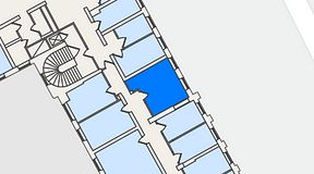 Planritning för Convendum Spårvagnshallarna, 1 privata rum, 18 m²