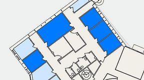 
							Planritning för Regus Saltsjö-Boo, 5 privata rum, 62 m²