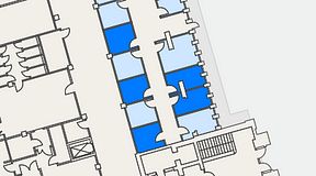 
							Planritning för High Court Börshuset, 5 privata rum, 53 m²