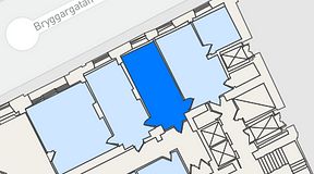 
							Planritning för 7A Posthuset, Vasagatan 28, 1 privata rum, 32 m²