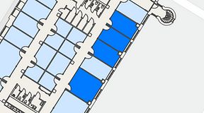 
							Planritning för Convendum Sundbyberg, 4 privata rum, 76 m²