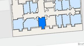 Planritning för Society Works, 1 privata rum, 12 m²