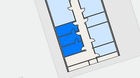 
							Planritning för FASTOFFICE Linta Gårdsväg, 3 privata rum, 30 m²