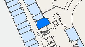 
							Planritning för Genetor K6, 1 privata rum, 15 m²