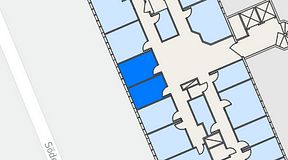 
							Planritning för Regus Helsingborg Södergatan, 2 privata rum, 22 m²