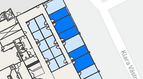 
							Planritning för Convendum Vasagatan 16, 5 privata rum, 94 m²