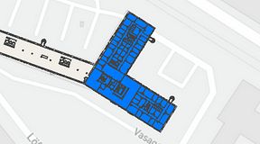 
							Planritning för Convendum Sundbyberg, 1 privata rum, 917 m²