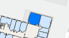
							Planritning för Quick Office Danderyd, 1 privata rum, 23 m²