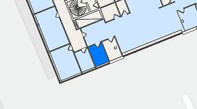 
							Planritning för Entreprenörsgatan Lindholmspiren, 1 privata rum, 16 m²