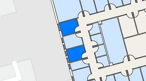 Planritning för Regus Lidingö, 2 privata rum, 12 m²