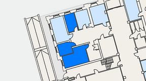 
							Planritning för High Court Börshuset, 3 privata rum, 39 m²