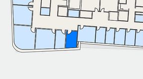 
							Planritning för Mindpark Hyllie Eden, 1 privata rum, 11 m²