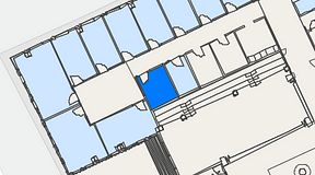 
							Planritning för United Spaces Waterfront Klarabergsviadukten, 1 privata rum, 9 m²