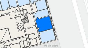 
							Planritning för Regus Östra Hamngatan, 1 privata rum, 25 m²