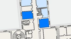 
							Planritning för KG10 Kungsgatan 8, 2 privata rum, 31 m²