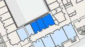 
							Planritning för 7A Posthuset, Vasagatan 28, 3 privata rum, 35 m²