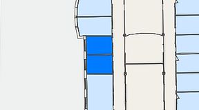 
							Planritning för FASTOFFICE Johanneslundsvägen 2, 2 privata rum, 24 m²