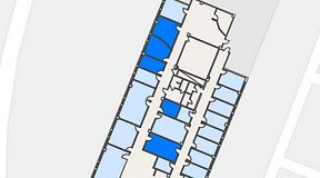 
							Planritning för Växthuset Jägershillgatan, 5 privata rum, 66 m²