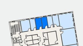 
							Planritning för CoW Hammarby Sjöstad, 2 privata rum, 18 m²