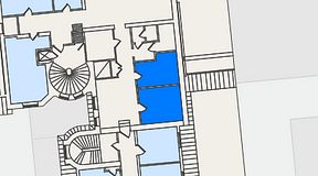 
							Planritning för KG10 Kungsgatan 8, 2 privata rum, 22 m²