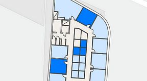 
							Planritning för Mindpark Hyllie Eden, 5 privata rum, 57 m²