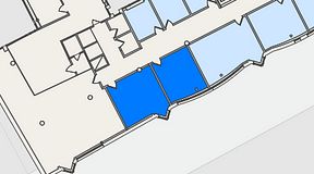 
							Planritning för iOffice Drottninggatan 33, 2 privata rum, 50 m²