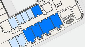
							Planritning för 7A Posthuset, Vasagatan 28, 5 privata rum, 113 m²