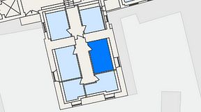 Planritning för THE WORKS Ringvägen, 1 privata rum, 15 m²