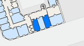
							Planritning för Regus Adelgatan 21, 2 privata rum, 21 m²