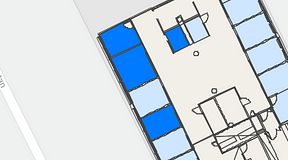 
							Planritning för Convendum Västra Järnvägsgatan 3, 4 privata rum, 40 m²