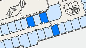Planritning för Regus Odinsgatan 13, 3 privata rum, 29 m²