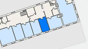 
							Planritning för Entreprenörsgatan Södra Larmgatan, 1 privata rum, 11 m²