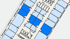 
							Planritning för Convendum Sundbyberg, 5 privata rum, 78 m²