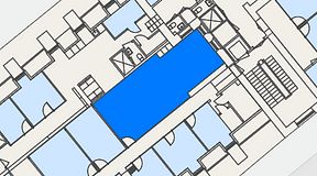 
							Planritning för Spaces Gamla Stan, 1 privata rum, 53 m²