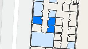 
							Planritning för Kungsholmens Kontorshotell Warfvinges väg, 3 privata rum, 24 m²