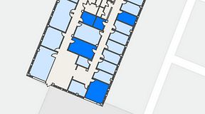 
							Planritning för Växthuset Jägershillgatan, 5 privata rum, 62 m²