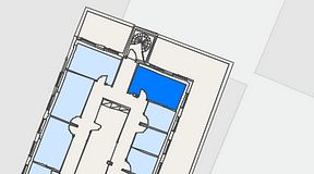 
							Planritning för Regus Östermalmstorg, 1 privata rum, 15 m²
