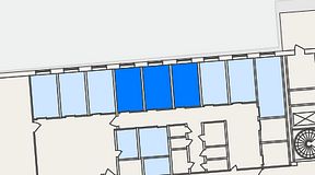 Planritning för Embassy House Lund, 3 privata rum, 39 m²