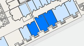 
							Planritning för 7A Posthuset, Vasagatan 28, 3 privata rum, 60 m²