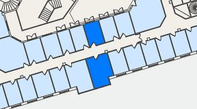 Planritning för Regus Odinsgatan 13, 2 privata rum, 26 m²