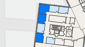 
							Planritning för United Spaces Elektrogatan 10, 3 privata rum, 70 m²