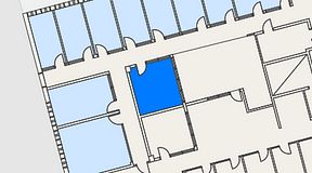 
							Planritning för Regus Lidingö, 1 privata rum, 14 m²