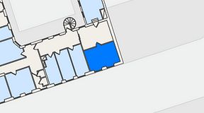 
							Planritning för Regus Adelgatan 21, 1 privata rum, 18 m²