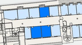 
							Planritning för Convendum Kungsgatan 9, 3 privata rum, 37 m²