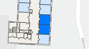 
							Planritning för Regus Triangeln Station, 2 privata rum, 30 m²