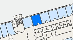 Planritning för Regus Spånga, 1 privata rum, 14 m²