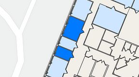 
							Planritning för FASTOFFICE Johanneslundsvägen 12, 2 privata rum, 25 m²