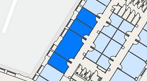 
							Planritning för Convendum Sundbyberg, 4 privata rum, 77 m²